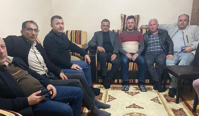 AK Parti Dodurga teşkilatından geçmiş olsun ziyareti