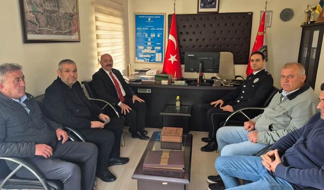 Ortaköy’de Polis Haftası’nda anlamlı ziyaret