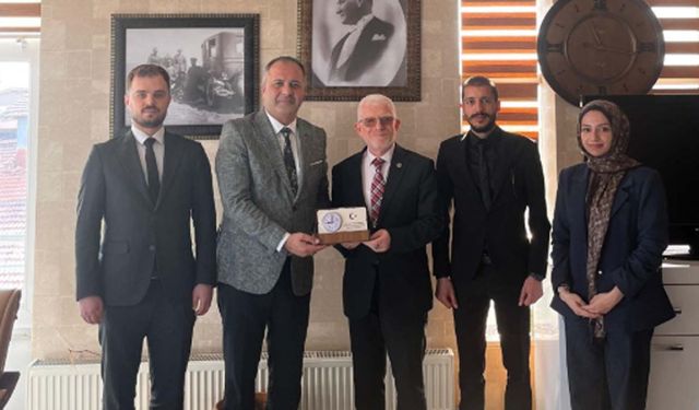 MHP heyeti, Okumuş’u ziyaret etti