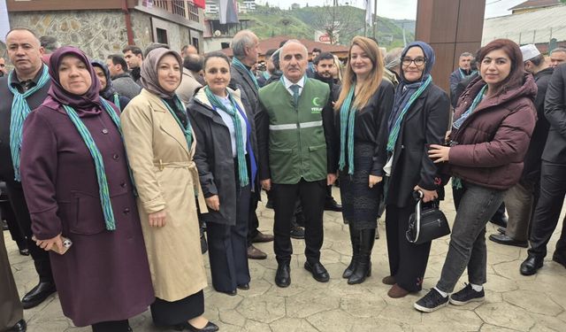 Bedriye Cengil, Rize’deki şube başkanları kampına katıldı