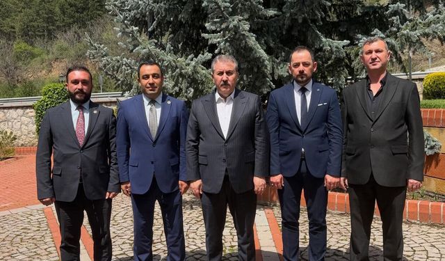 BBP Genel Başkanı Mustafa Destici Çorum’a uğradı