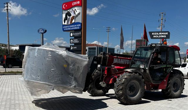 Çorum DSYB’den süt toplama merkezlerine kapasite artırımı