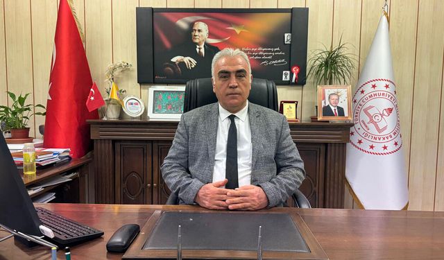 İlçe Milli Eğitim Müdürü Makineci’den 1 Mayıs mesajı