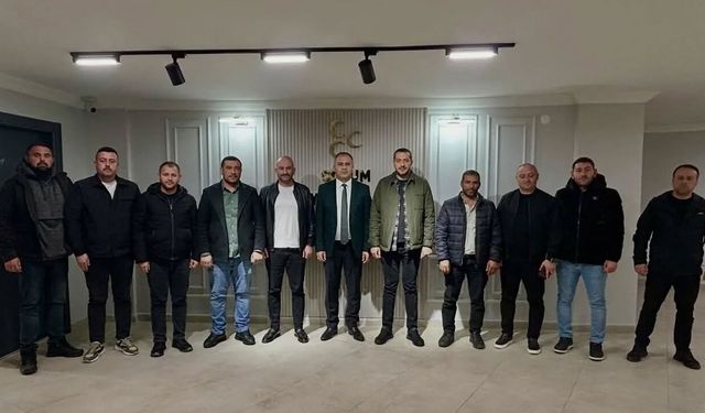 MHP Çorum İl Başkanlığına Alaca teşkilatından ziyaret
