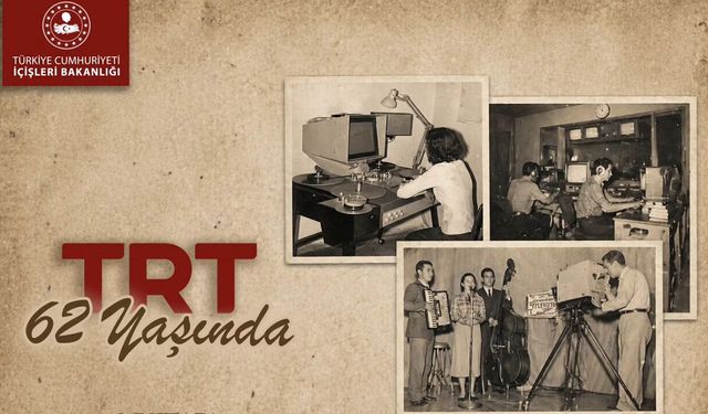 TRT’nin 62. yılı kutlanıyor: Bakan Çiftçi’den mesaj