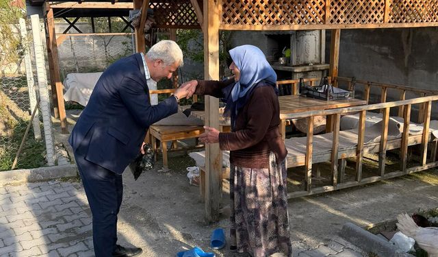 Şehit annesine Anneler Günü ziyareti
