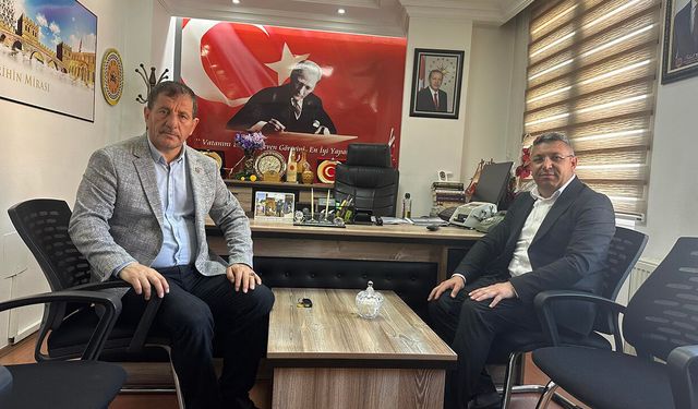 Mustafa Erbaş’tan Mehmet Gayretli’ye ziyaret
