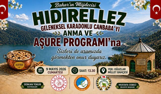 Oğuzlar’da Hıdrellez coşkusu yaşanacak
