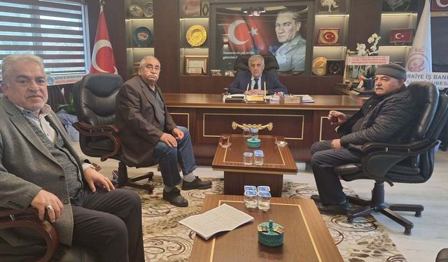 Recep Gür’e hayırlı olsun ziyaretleri sürüyor
