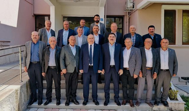 Uğurludağ heyetinden Duran Bıyık’a hayırlı olsun ziyareti