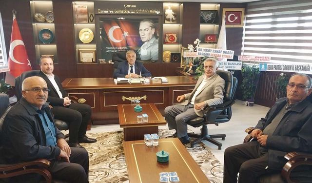 Ali Bardakçı’dan Recep Gür’e hayırlı olsun ziyareti