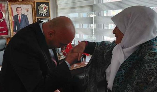 Başkan İsbir’e Hamide Çetin’den gönül ziyareti