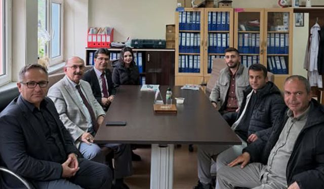 Yeşilay Çorum Şubesi'nden okul müdürlerine ziyaret