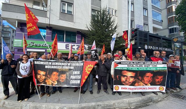 Deniz Gezmiş, Yusuf Aslan ve Hüseyin İnan Çorum’da anıldı