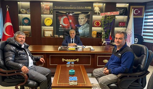 Başkan Gür’e iş dünyasından hayırlı olsun ziyareti