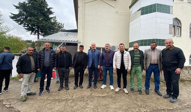 İncesu’da yağmur ve şükür duası yapıldı