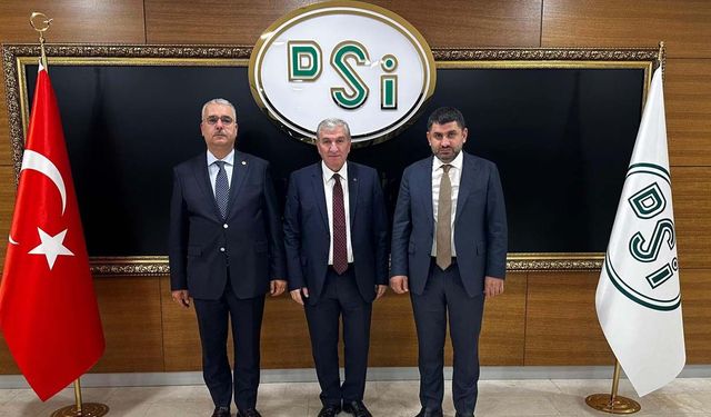 Yusuf Ahlatcı’dan DSİ Genel Müdürlüğü’ne ziyaret