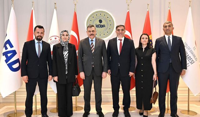 Çorum Barosu’ndan İçişleri Bakanı Mustafa Çiftçi’ye ziyaret