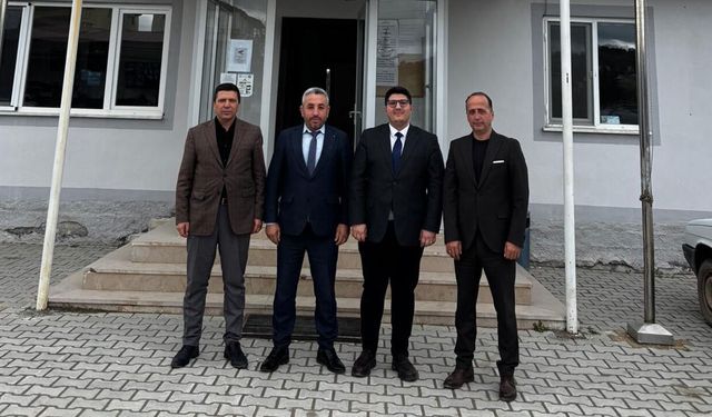 Şube Müdürü Göçmen’den Hüseyin Erdoğan'a ziyaret