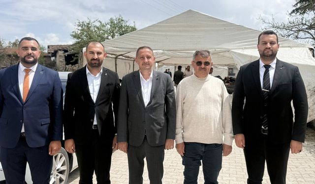 AK Parti Gençlik Kolları Pınarçay Köyü’nde yağmur duasına katıldı