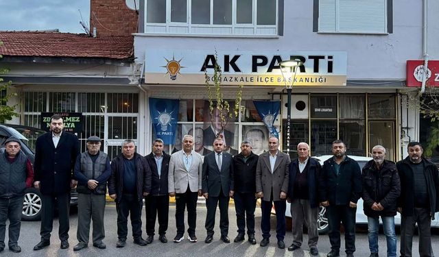 Yakup Alar’dan Boğazkale teşkilatına ziyaret