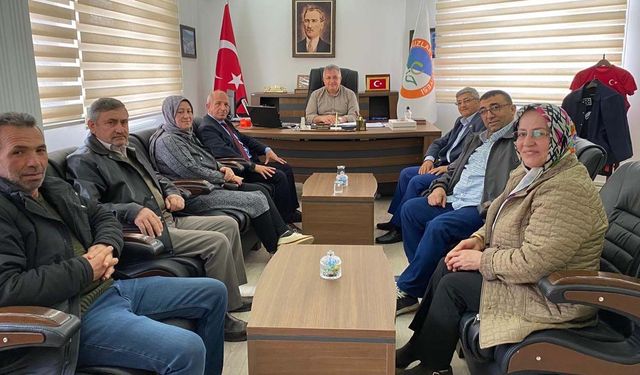CHP Oğuzlar İlçe Başkanlığı’ndan Belediye Başkanı Cebeci’ye ziyaret