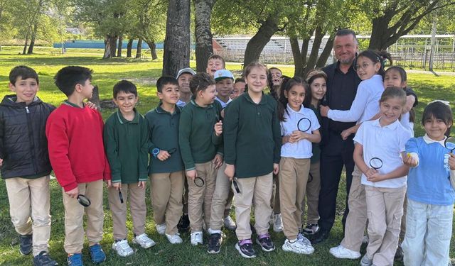 Başkan Dereli öğrencilerle Çayır Mevkii’nde buluştu