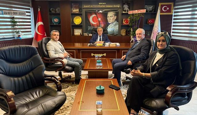 Başkan Gür’e DEVA Partisi’nden hayırlı olsun ziyareti