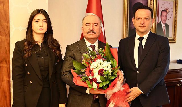 SGK heyetinden Vali Ali Çalgan’a Sosyal Güvenlik Haftası ziyareti