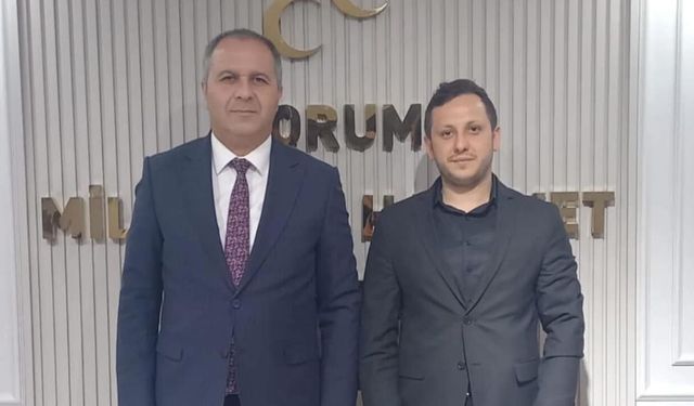 MHP Kargı İlçe Başkanı Çağlar’dan İl Başkanı Çıplak’a ziyaret
