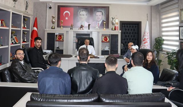 POMEM adaylarından İl Müdürü Demirkıran’a teşekkür ziyareti