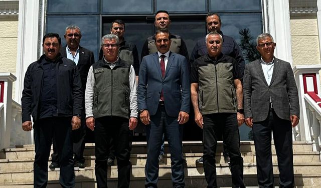 Orman yöneticilerinden Başkan Remzi Torun’a ziyaret