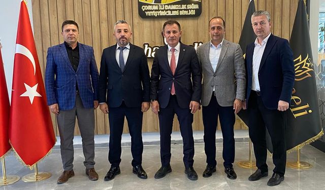 Mecitözü Süt Üreticileri Birliği’nden DSYB’ye ziyaret