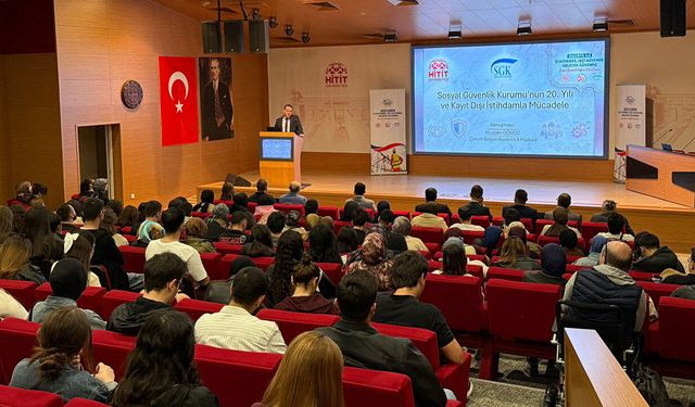 SGK’dan üniversite öğrencilerine sosyal güvenlik eğitimi