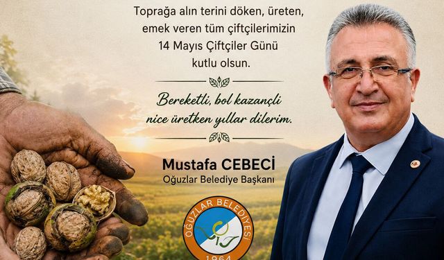 Başkan Cebeci’den Dünya Çiftçiler Günü mesajı