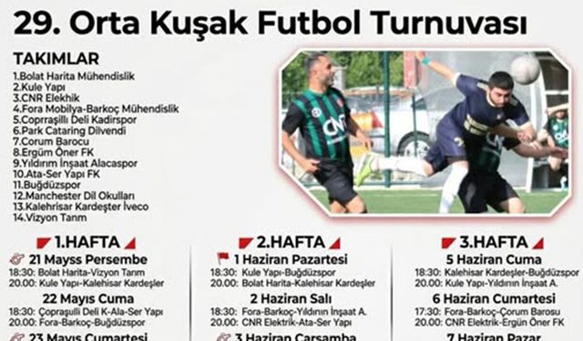 Alaca’dan 3 takım mücadele verecek