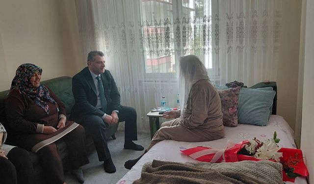 Sağlık Müdürlüğünden Engelliler Haftası’nda anlamlı ziyaret