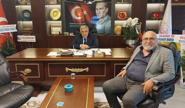 Hacı Odabaş’tan Recep Gür’e hayırlı olsun ziyareti