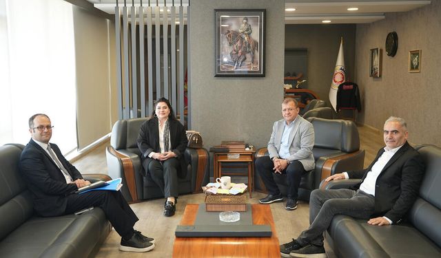 TEB Çorum Şubesi’nden ÇTSO’ya ziyaret