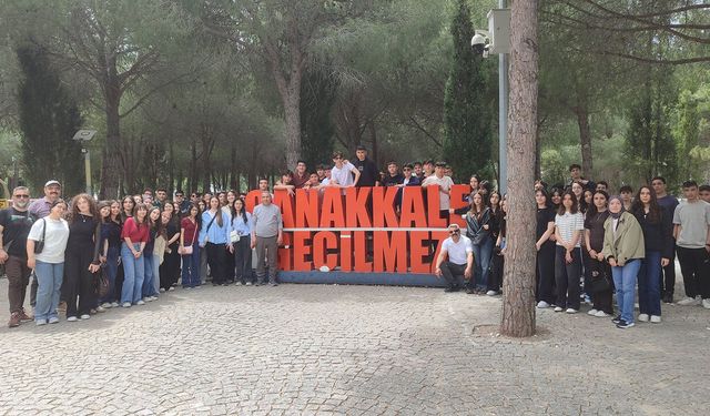 Fen Lisesi öğrencileri tarihe yolculuk yaptı