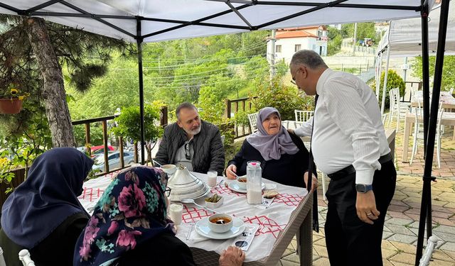 Yusuf Ahlatcı’dan İskilip’te hemşehri ziyareti
