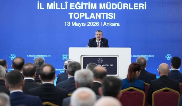 Bakan Tekin, 81 ilin milli eğitim müdürüyle bir araya geldi