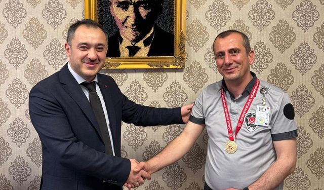Mecitözü Devlet Hastanesi personeline bilardo başarısı tebriği