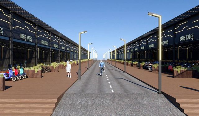 Çorum’da motosikletçi esnafı için dev proje yükseliyor: 96 iş yeri yapılacak