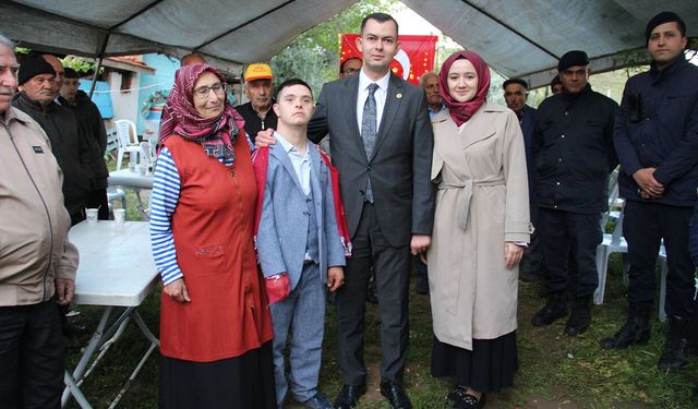 Bayat’ta temsili askerlik heyecanı yaşandı