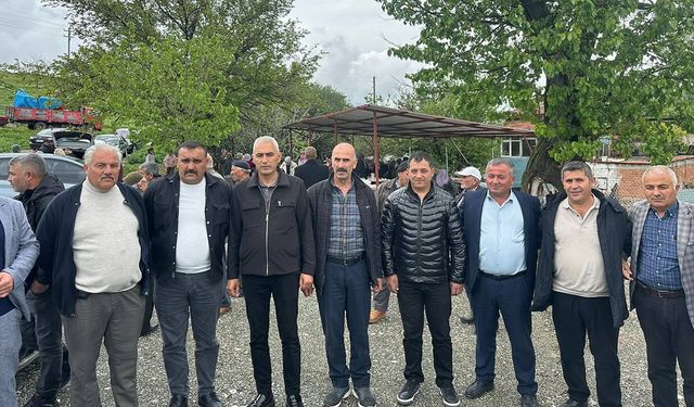 Emirbağ Köyü’nde şükür duasına yoğun katılım