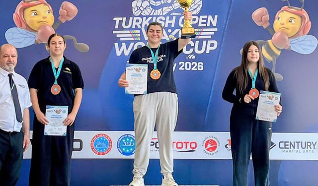 Sungurlulu Edanur Akay dünya üçüncüsü oldu