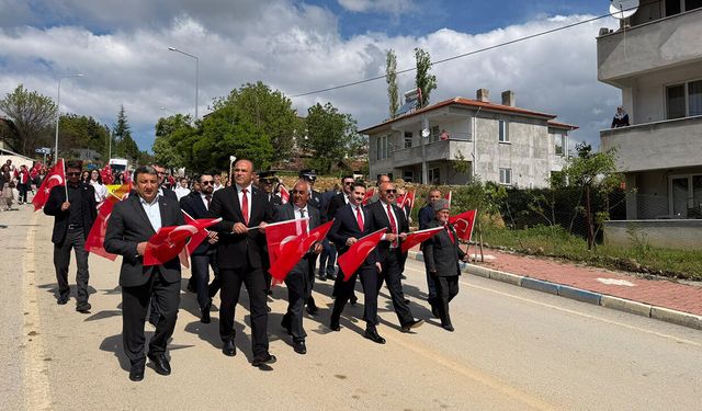 Ortaköy’de 19 Mayıs gençlik yürüyüşü düzenlendi