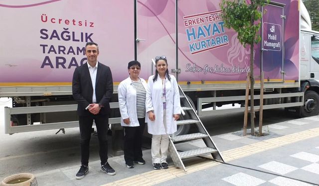Sungurlu’da Mobil Mamografi hizmeti başladı