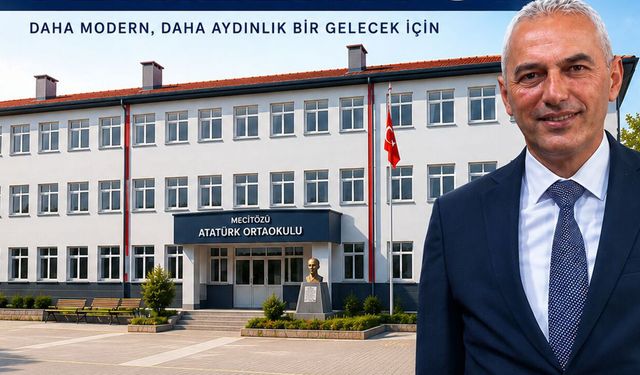 Mecitözü Atatürk Ortaokulu yenileniyor